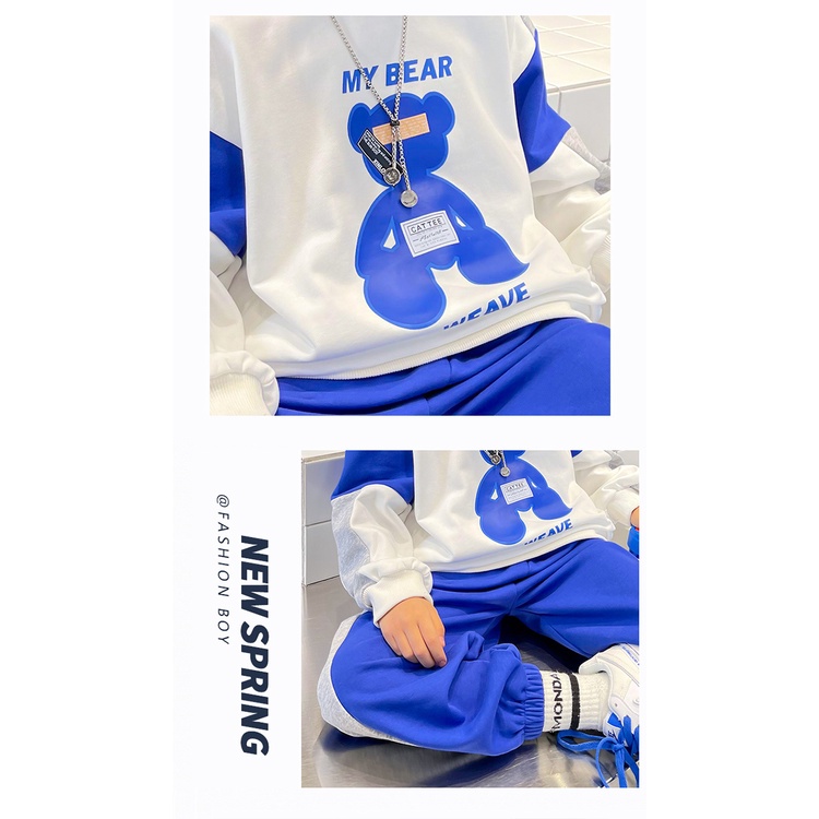 Set đồ thể thao AMILA phong cách mới thời trang xuân thu cho bé trai