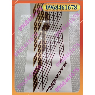 Tem dán sườn xe Zace
