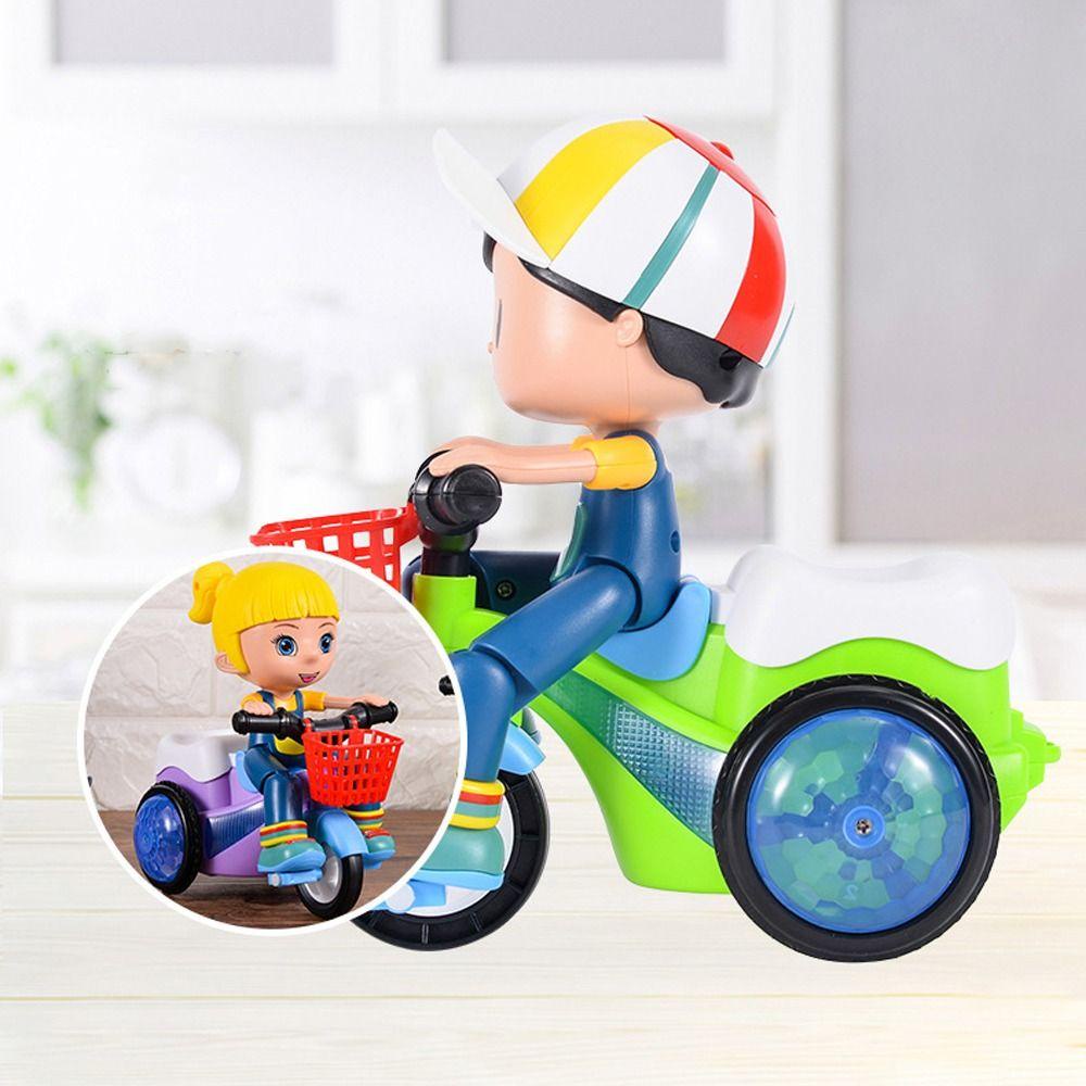 Giovanni Đồ Chơi Mô Hình Xe Ba Bánh Chạy Bằng Pin Dễ Sử Dụng Làm Quà Tặng Sinh Nhật Giáng Sinh Chạy Bằng Điện Có Nhạc Cho Bé