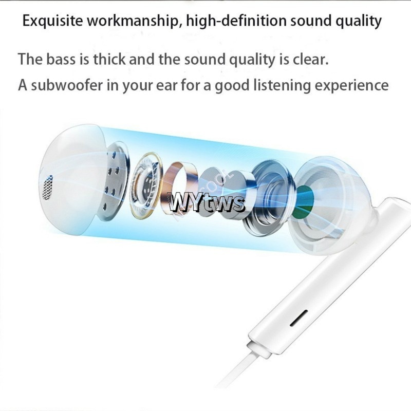 One Tai Nghe Thể Thao Có Dây Cho iphone 14 13 11pro 7 8plus xsmax xr