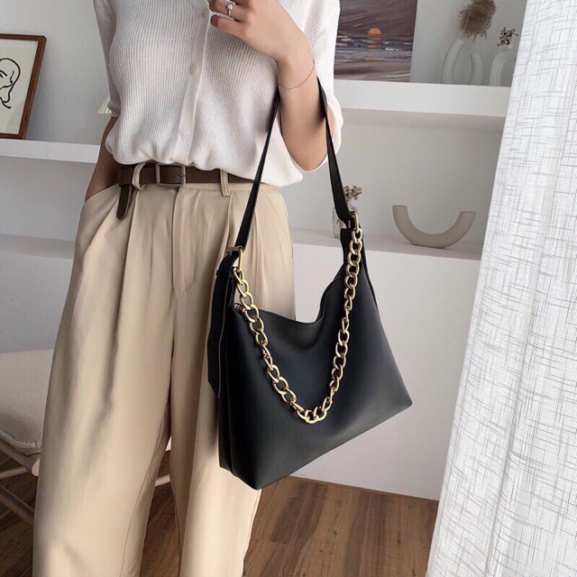 Túi xách nữ, túi xách đeo chéo nữ da mềm cực xinh cho cô nàng công sở - Đậu Đậu Boutique | BigBuy360 - bigbuy360.vn