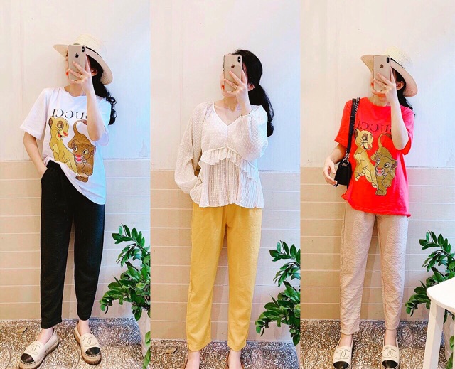 Quần đũi xẻ lai siêu xinh