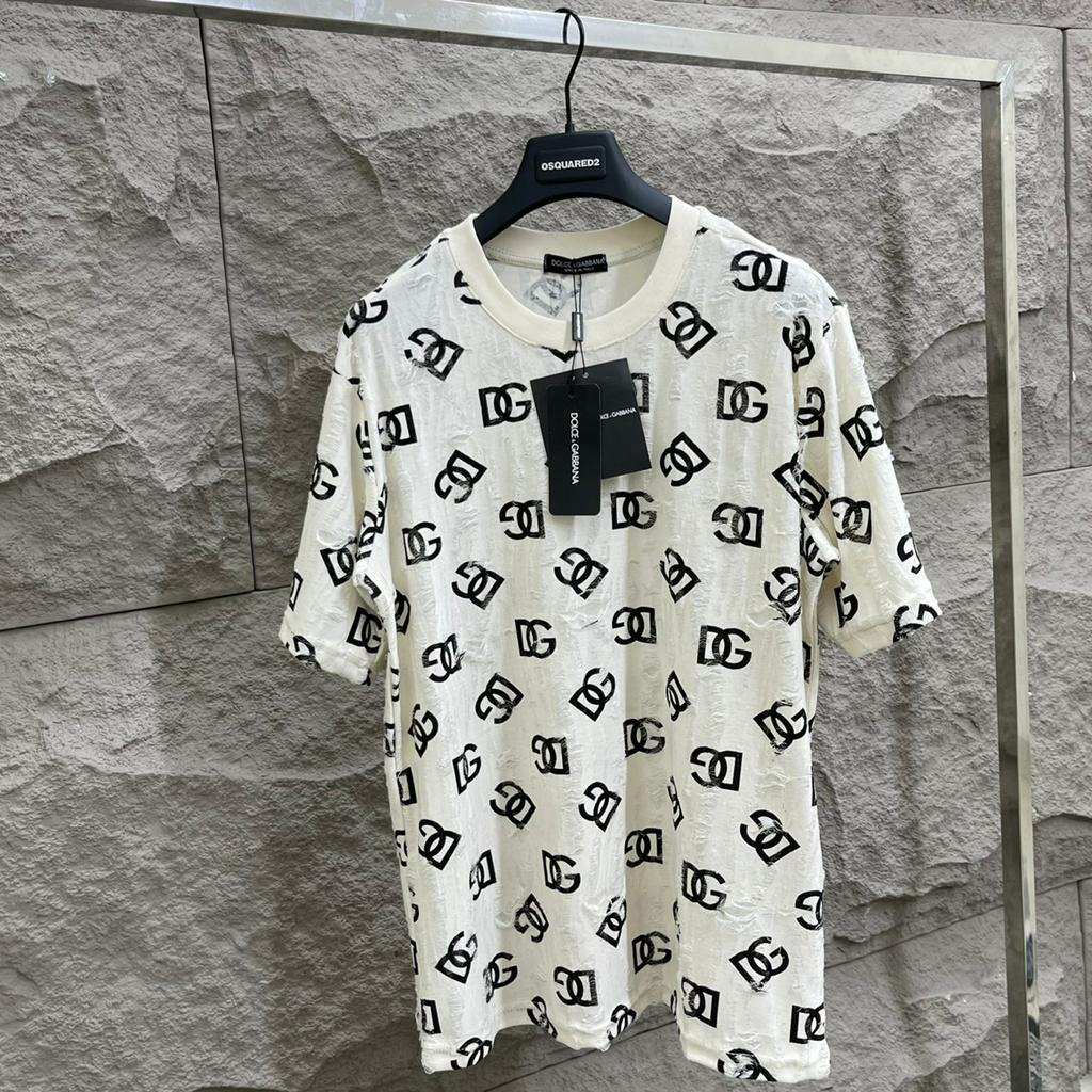 Áo Phông DG rách sử dụng loại vải tàu cao cấp