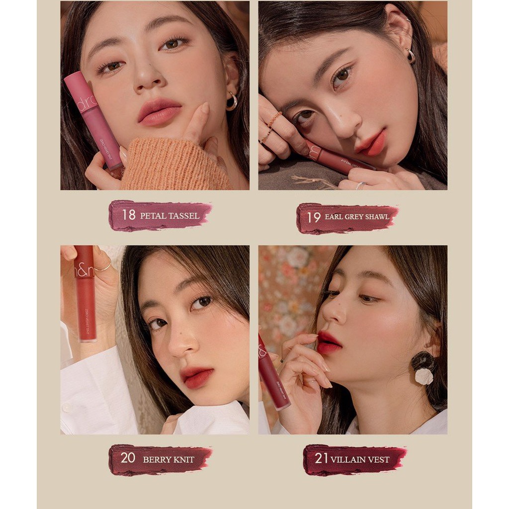 Son Kem Lì Romand Zero Velvet Tint - WARM KNIT