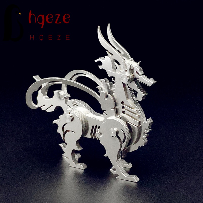 Mô Hình Lắp Ráp Động Vật 3D Bằng Thép Không Gỉ