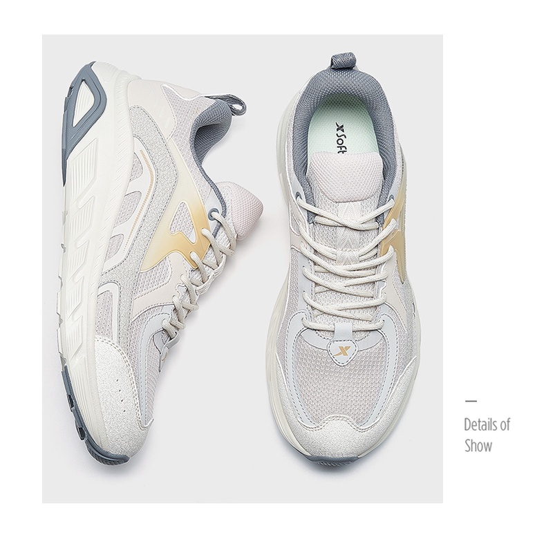 Giày Chạy Bộ Gọn Nhẹ Thoáng Khí Thoải Mái Chống Sốc / Mòn Cho Nam