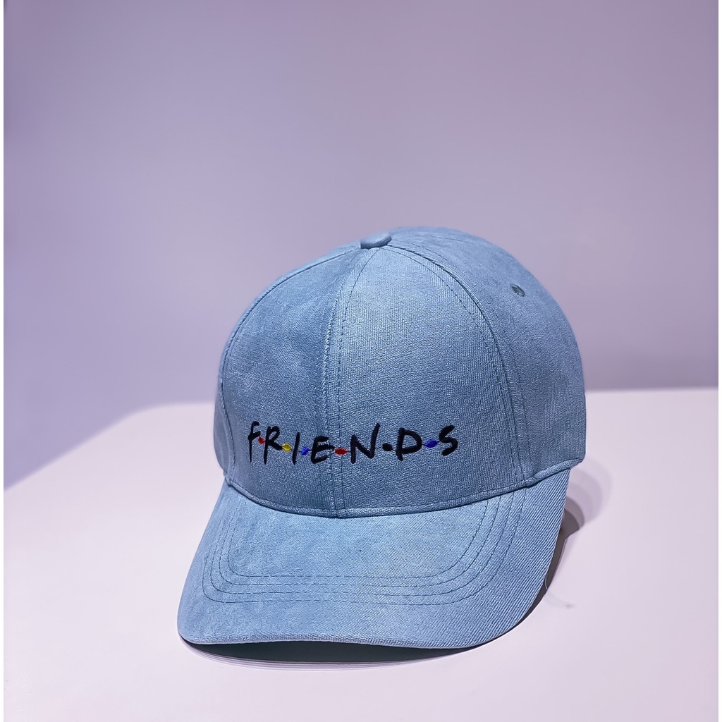Nón Kết Nhung Kaki Cao Cấp Thêu Chữ Friend Phong Cách Ulzzang Form Unisex Nam Nữ 415