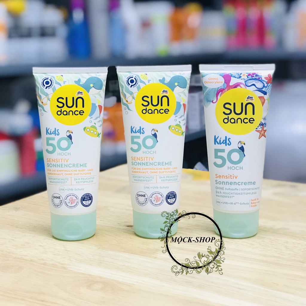 Kem chống nắng dành cho da nhạy cảm sundance hàng Đức SPF 30, 100 ml