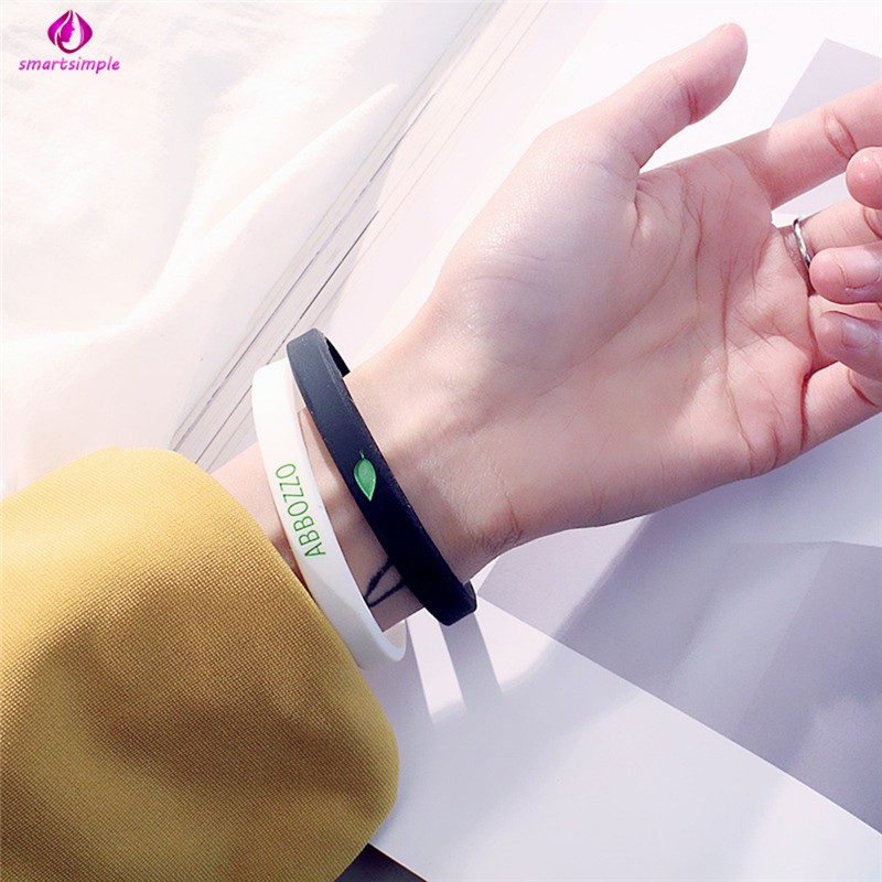 Vòng đeo tay silicone kiểu dáng thể thao dành cho cặp đôi