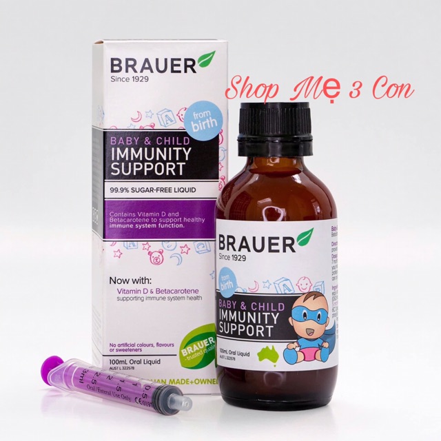 [Mẫu mới] Brauer Immunity tăng đề kháng Úc