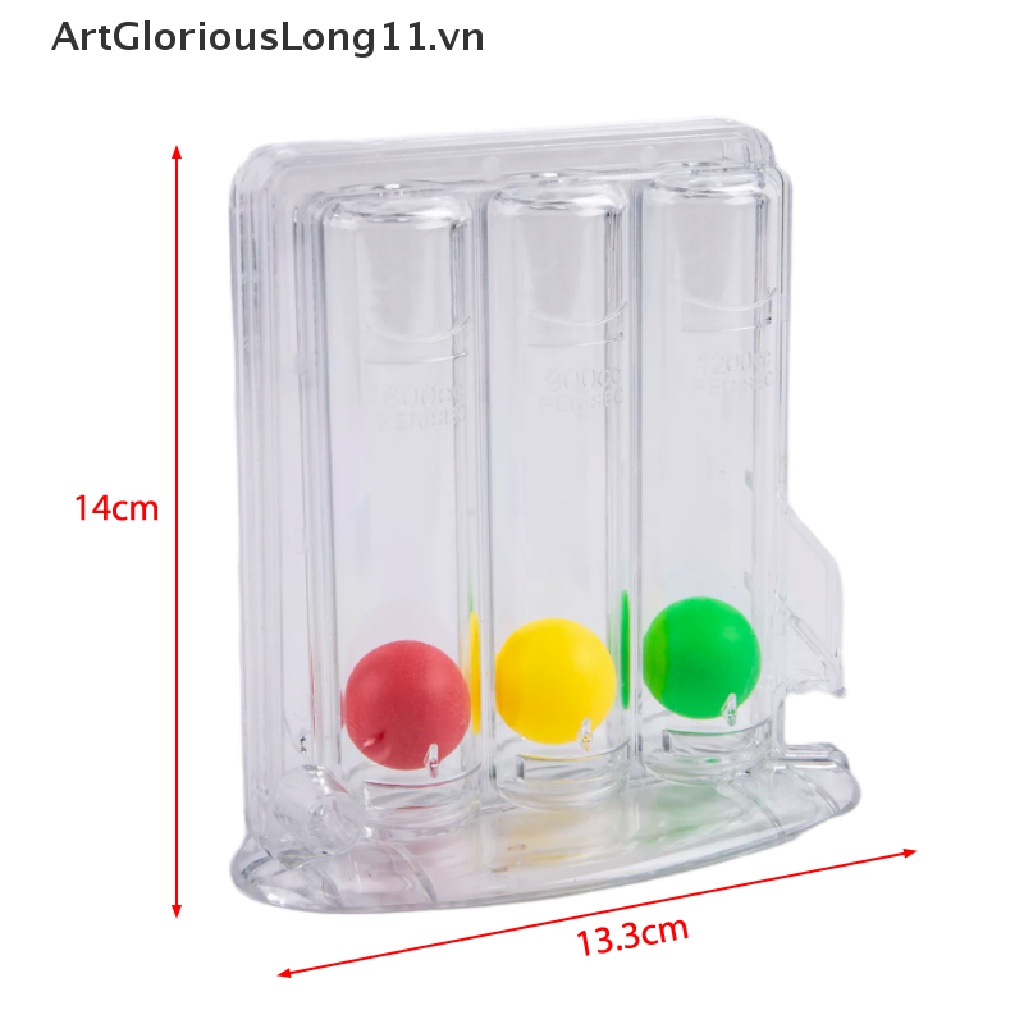 Bóng Thở 3 Bóng Hỗ Trợ Luyện Tập Hô Hấp