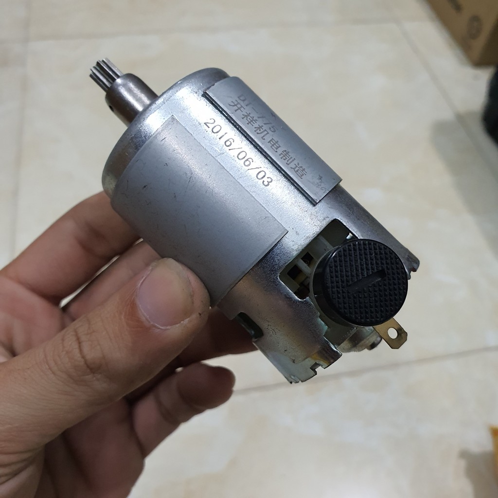 mô tơ 775 18-21v chổi than rời