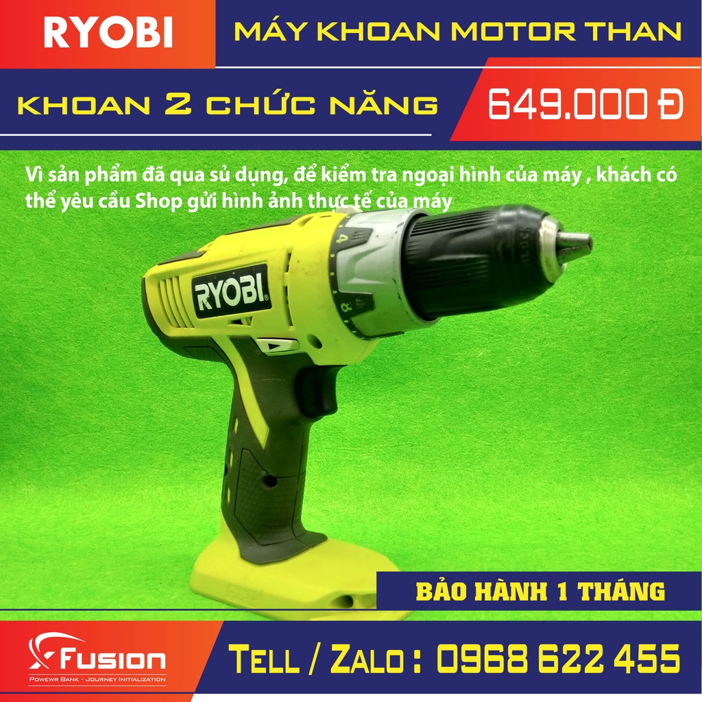 Máy khoan búa ryobi