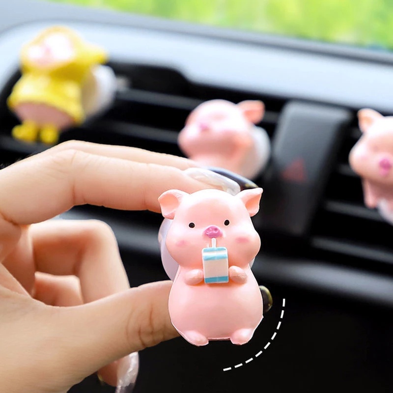 1 Đồ trang trí Heo Con Dễ Thương Trang Trí Tiểu Cảnh/Bàn Làm Việc
