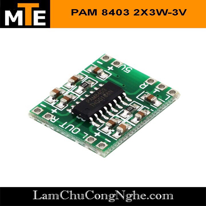 Module khuếch đại âm thanh PAM 8403 6w Hifi Mạch chế loa mini 6w