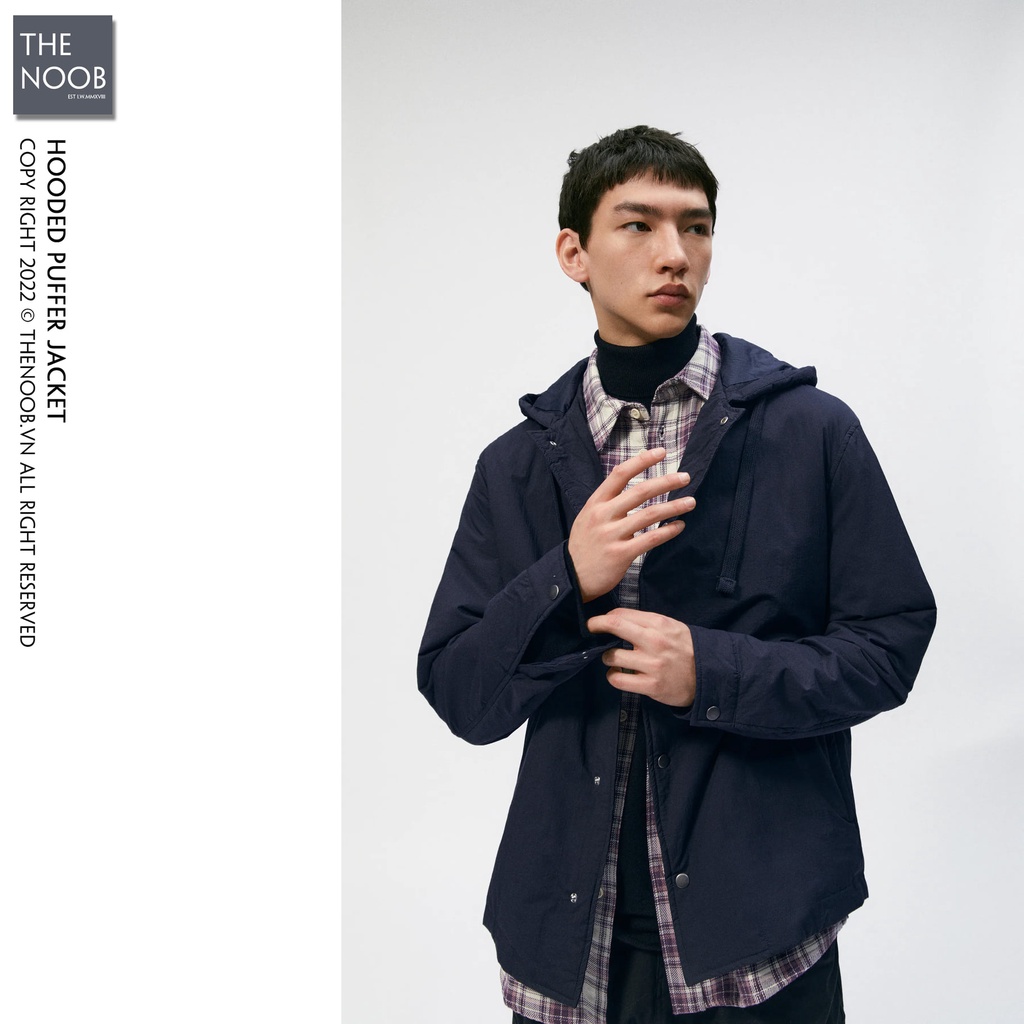 Áo Khoác Trần Bông Có Mũ - 2022AK31