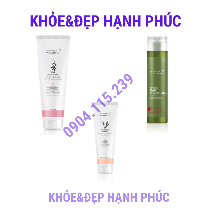 [ 404786 ] Dầu xả phục hồi tóc SIBERIAN WELLNESS Reviving Hair Conditioner – 250 ml/chai