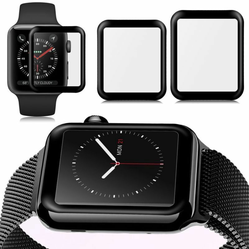 Kính Cường Lực 3d Bảo Vệ Màn Hình Đồng Hồ Thông Minh Iwatch Series 4 40/44mm