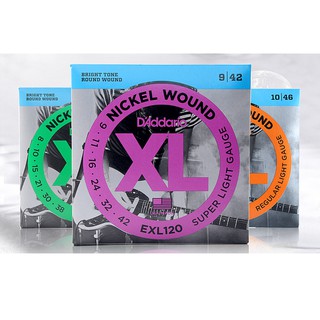💥Dây đàn D'Addario EXL-120💥CHÍNH HÃNG 💥FREESHIP EXTRA💥 Dây Đàn Điện - Dây Electric Guitar