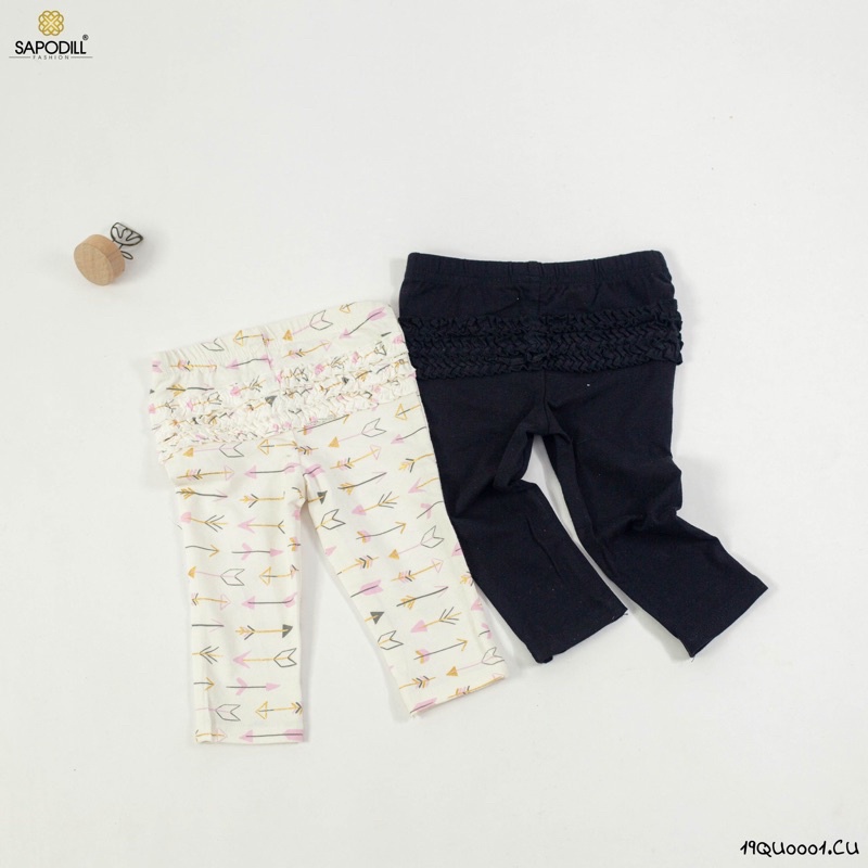 SAPODILL sét  quần cotton và cotton nỉ cho bé trai bé gái siêu mềm đẹp từ 1-9 tháng tuổi