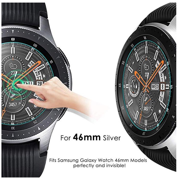 Kính cường lực bảo vệ màn hình đồng hồ Samsung Galaxy kích thước 42mm 46mm