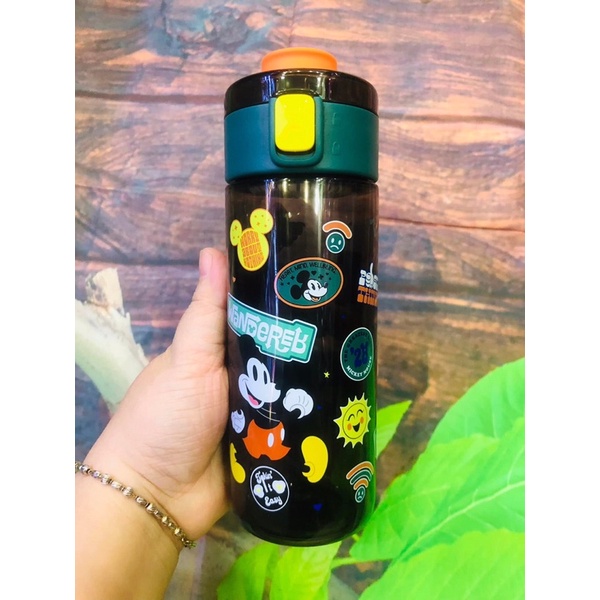 Bình nước Marvel,Mickey 400ml cho bé