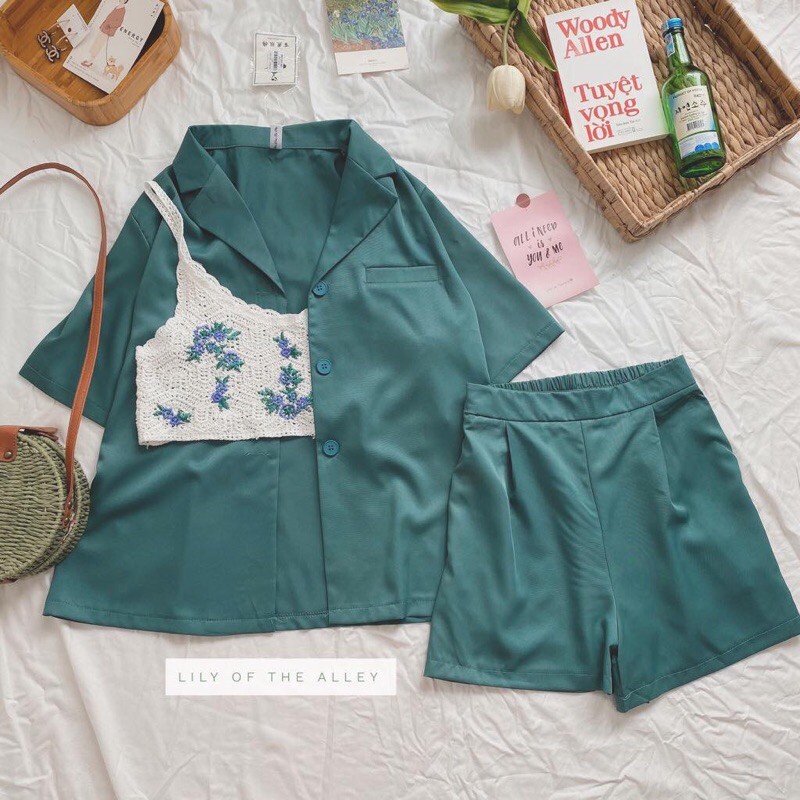 Set blazer + quần short