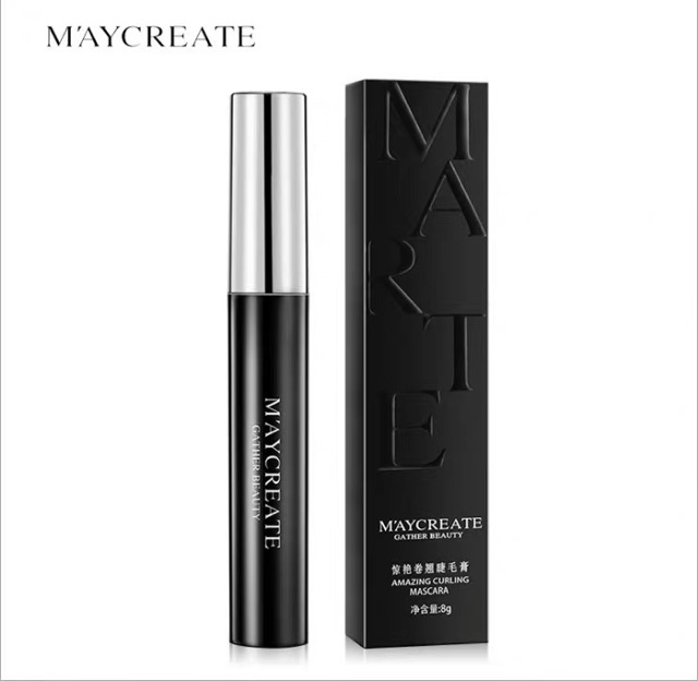 Mascara cong dày mi Maycreate Senabeauty