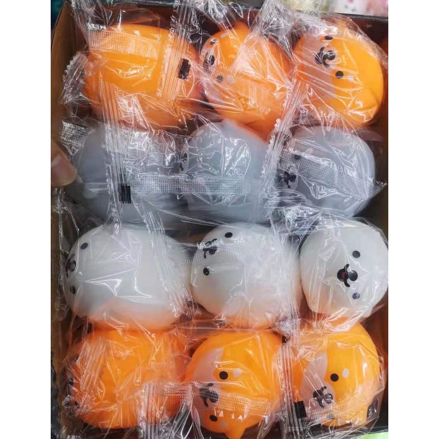 CHÓ SHIBA VÀNG Squishy GUDETAMA dẻo siêu kute kéo dài mẫu mới 2021 ngộ nghĩnh mochi slime