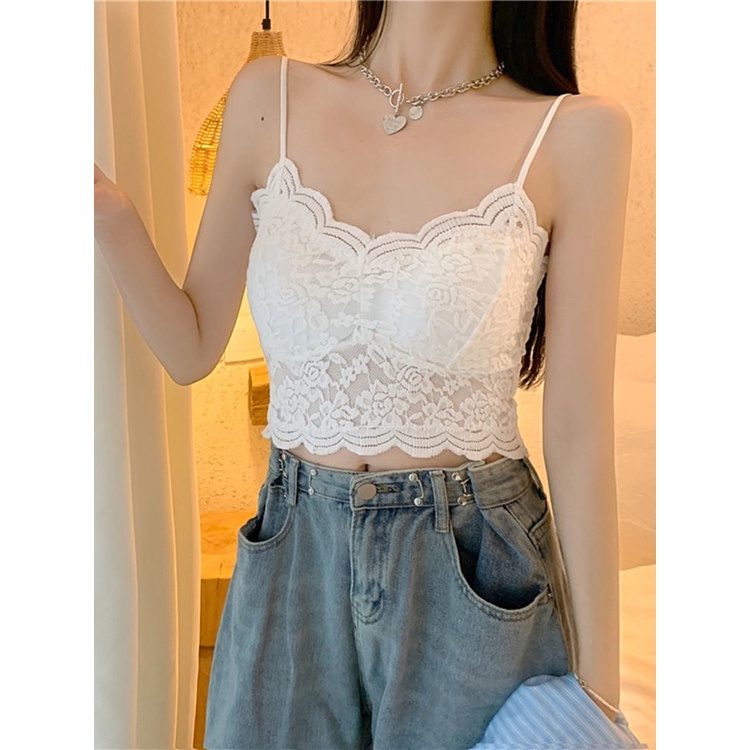 Áo bra ren hoa thiết kế croptop 1818