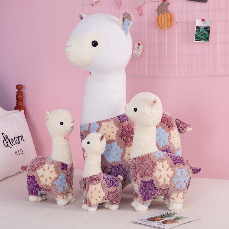 Mới Thú Nhồi Bông Hình Lạc Đà Alpaca Xinh Xắn