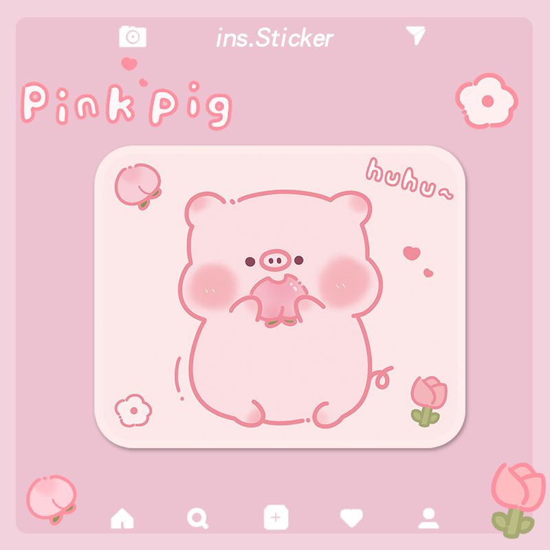 Tấm Lót Chuột Chơi Game Cỡ Nhỏ Có Dây Đeo Cổ Tay Dễ Thương Cho Cặp Đôi