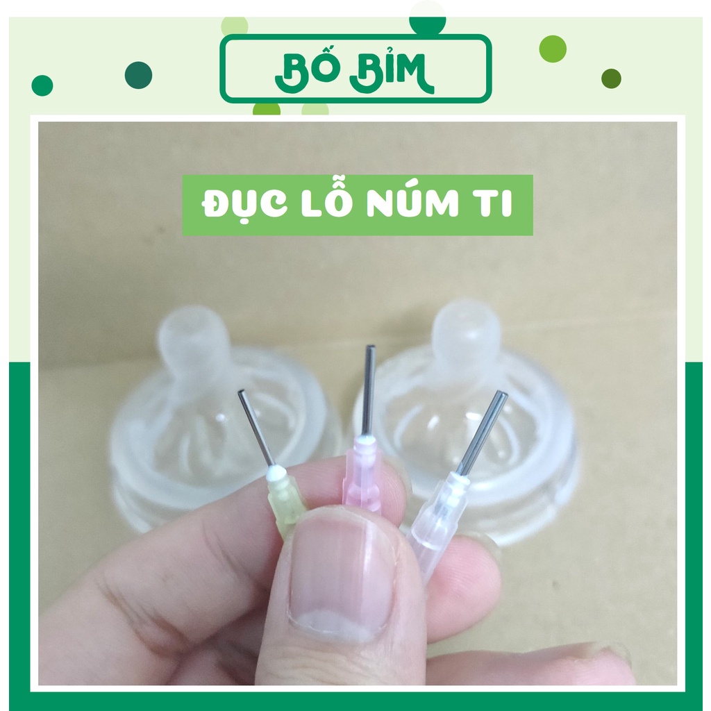 ⚡Đủ Size⚡Dập Lỗ Núm Ti Có Thể Thay Thế Cho Đục Lỗ Farlin Giúp Sữa Chảy Nhanh Hơn Giúp Bé Ăn Thuận Lợi