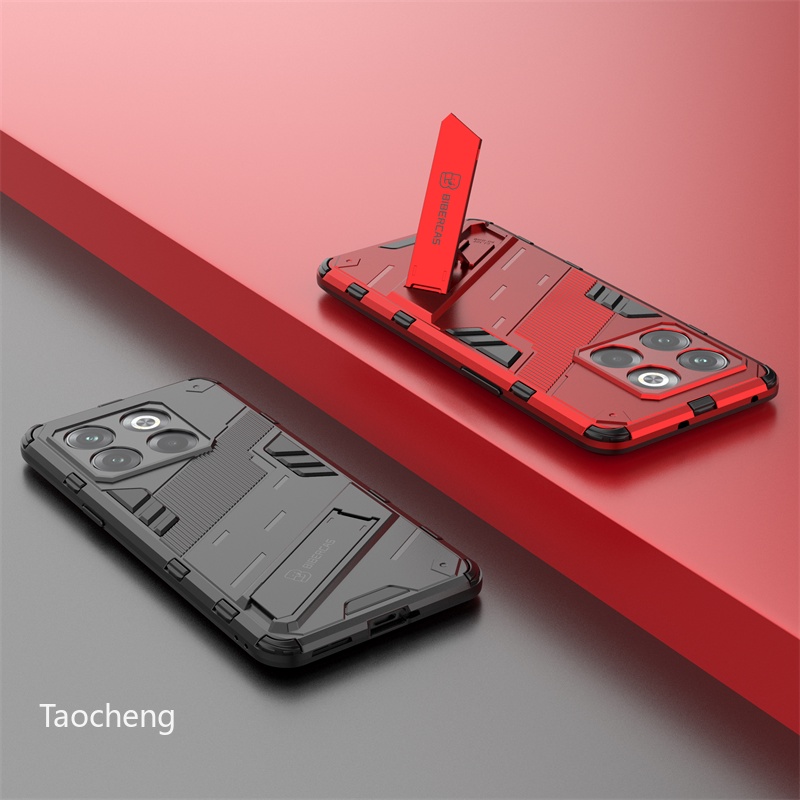 Ốp Lưng Giáp Cứng Có Chân Chống Ngang Cho Điện Thoại OnePlus 10T 10 T 10Pro Ace Pro 5G