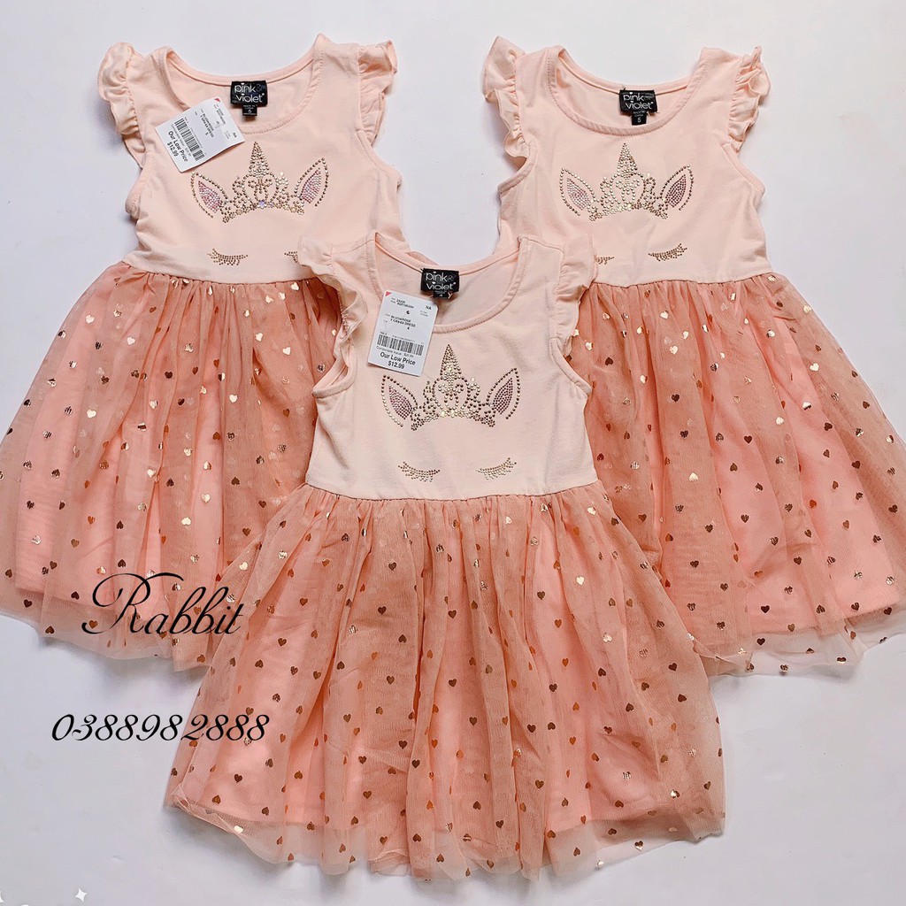 Váy Pink chân váy tutu - RABBITSHOP