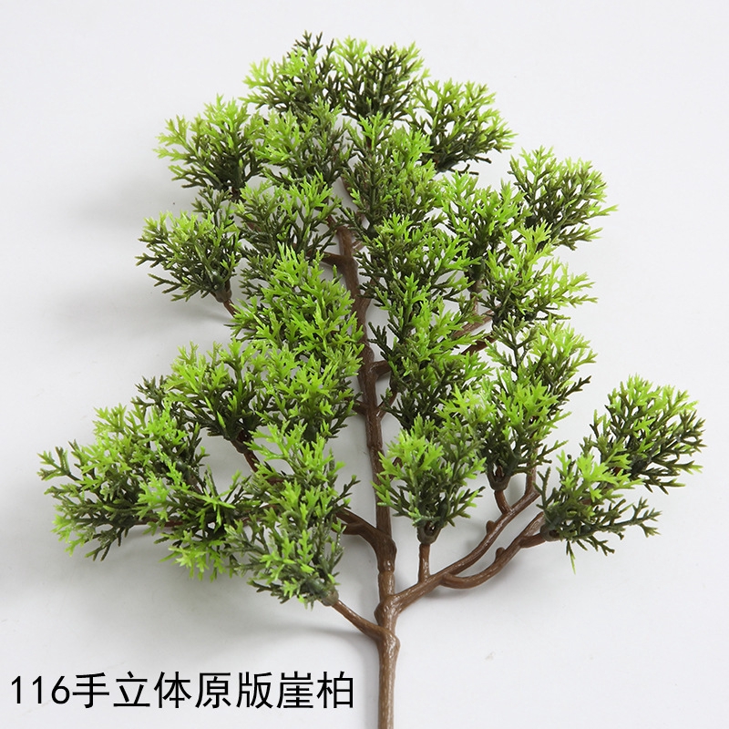 Cây Thông Giả Trang Trí Chậu Cây Bonsai