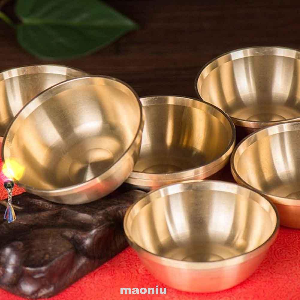 Set 7 Chén Đồng Phong Cách Tây Tạng