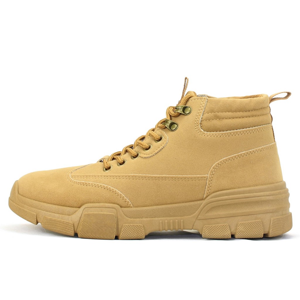 Giày Boots Da Lộn Cực Chất BCC001 - Nâu | BigBuy360 - bigbuy360.vn