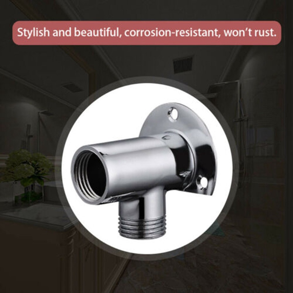 Ống Nối Vòi Hoa Sen Gắn Tường Bằng Thép Không Gỉ 1⁄2 Inch