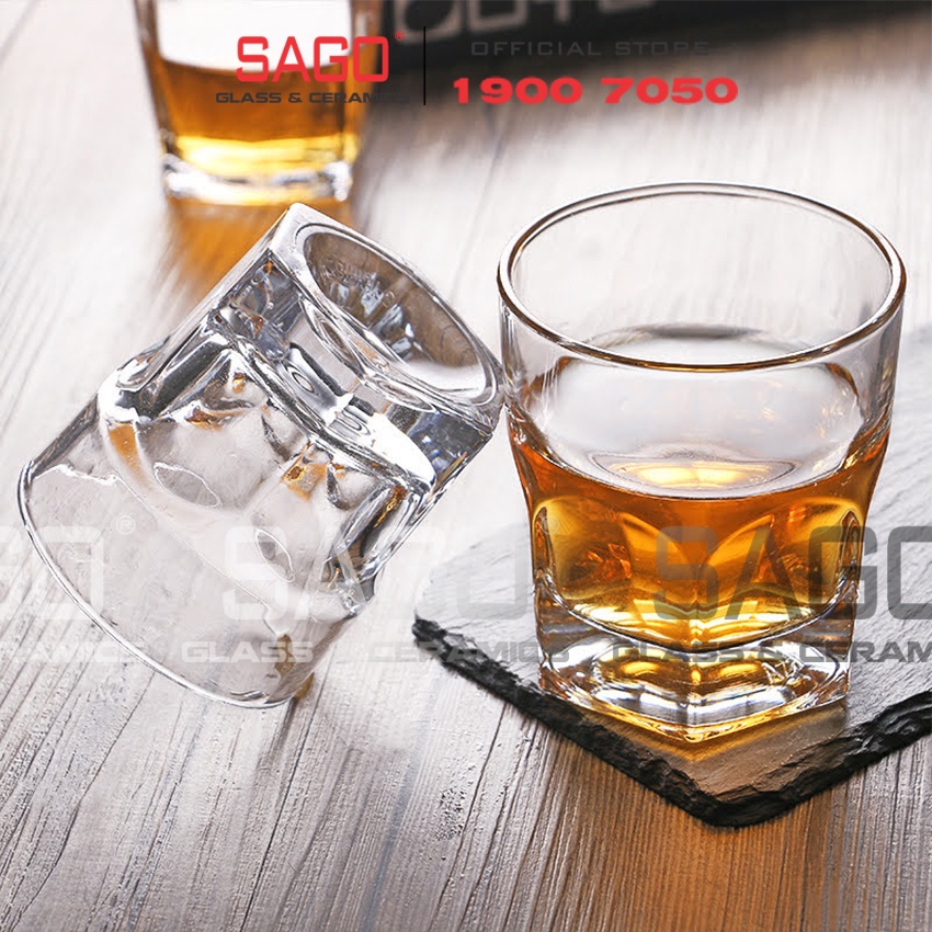 Ly Thủy Tinh Deli Centra Trụ 300ml | Y5170-2 , Thủy Tinh Cao Cấp