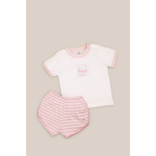 Bộ nous cộc tay pettit cho bé trai, bé gái, size 3-6m đến 12-18m