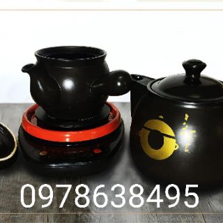 Ấm sắc thuốc gốm sứ Bát Tràng