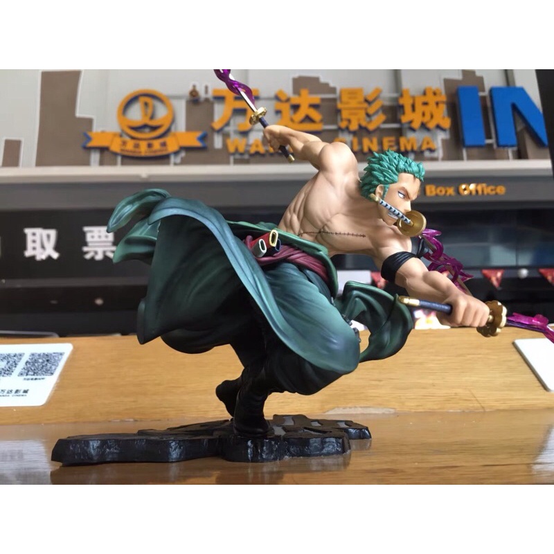 ẢNH THẬT]Mô hình Figure Roronoa Zoro 3000 Thế Giới POP-Mô Hình One Piece.