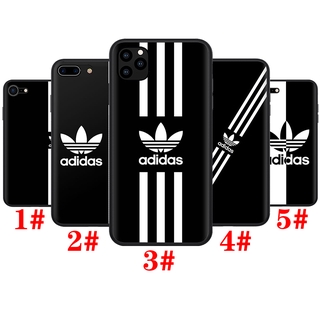 Ốp điện thoại TPU silicon in logo Adidas cho iPhone 8 7 6S 6 Plus 5 5S SE 2016 2020