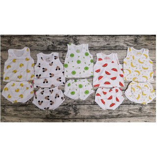 Set 5 bộ quần áo  SÁT NÁCH- cho bé