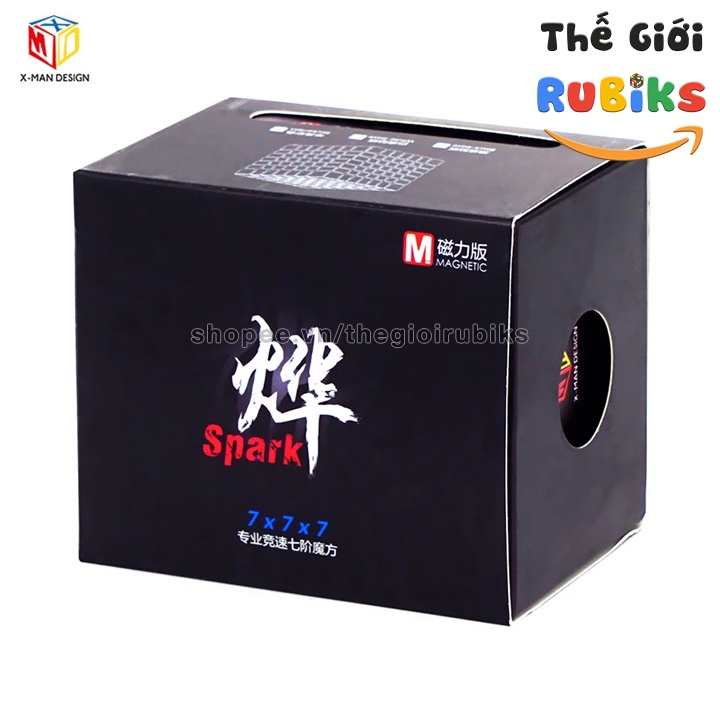 Rubik XMan Spark 7x7 M Có Nam Châm Cao Cấp (Hãng Mod M)