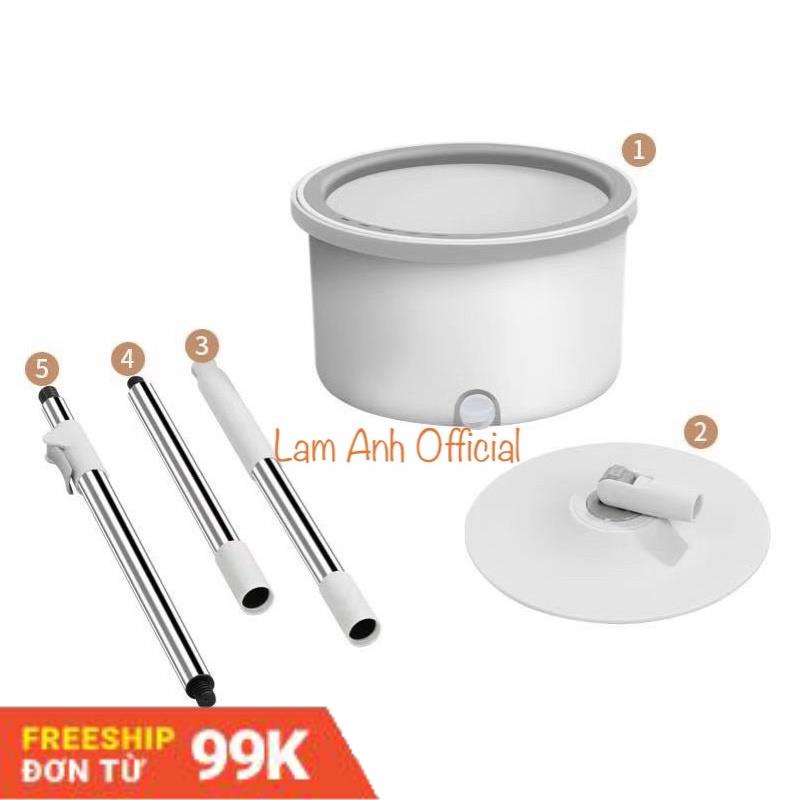[Hàng Hot] [Mẫu mới 2022] Bộ cây chổi lau nhà Tách nước Chính hãng Hand MOP K9