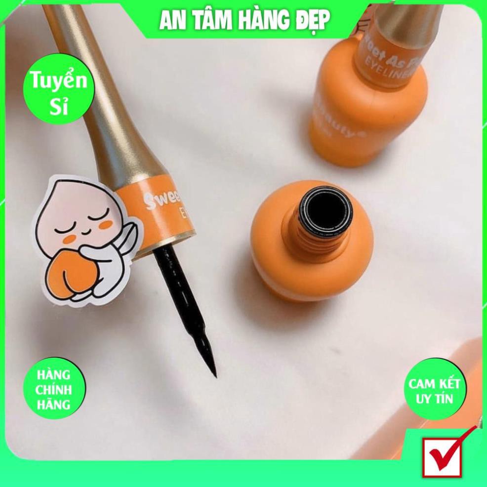 Bút Kẻ Mắt Nước Trái Đào Kiss Beauty Peach Eyeliner Siêu Dễ Kẻ, Bền Màu, Không Thấm Nước | BigBuy360 - bigbuy360.vn