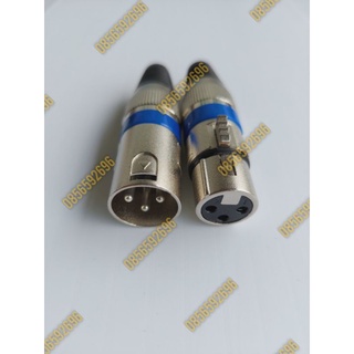 Jack cắm canon trắng, bộ 10 cặp
