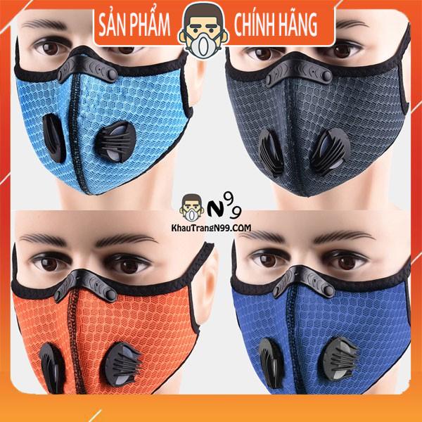 Khẩu trang vải lưới [Cao Cấp] Mesh95 đeo sau gáy điều chỉnh được